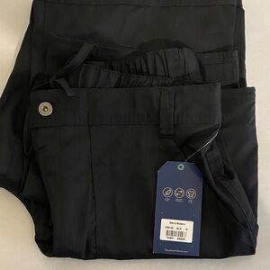 Cherokee Workwear Revolution Men Scrubs Pant Fly Front WW140 black Medium NWT